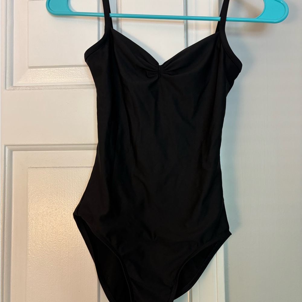 WearMoi Black Camisole Leotard